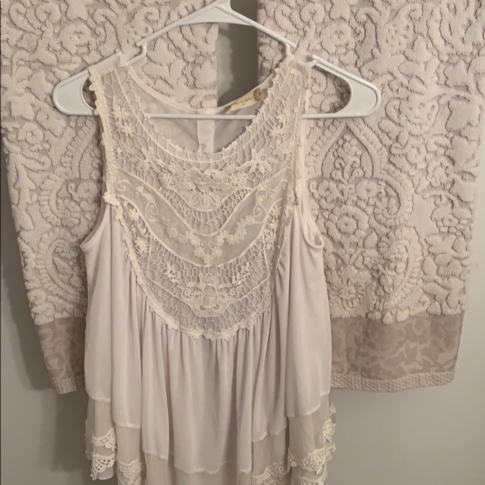 🤍Babydoll Lace Top🤍